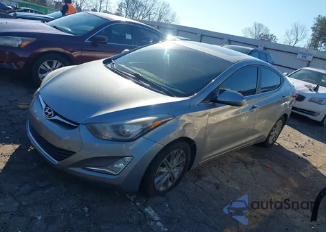 2015 Hyundai Elantra Se из США, поврежденный, VIN KMHDH4AE4FU224381